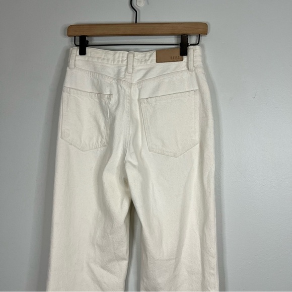 Rails Topanga Straight Leg Ecru High Rise Jeans size 26 - Picture 8 of 10